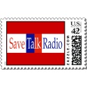 Save Talk Radio Postage Stamps stamp